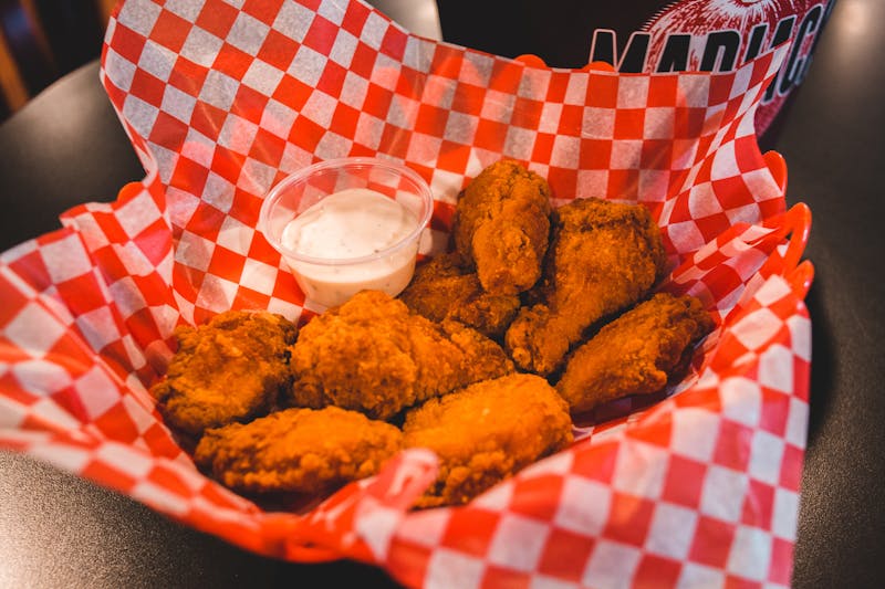 Boneless buffalo bites